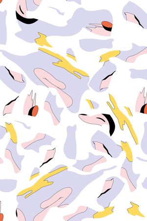 抽象印花华亿平台图片