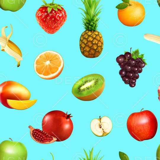 水果印花华亿平台图片