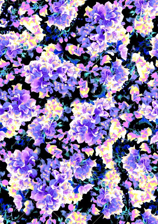 時尚浪漫碎花印花华亿平台图片