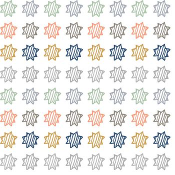 简约、童趣、星星、印花华亿平台图片