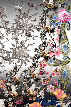 时尚印花华亿平台图片