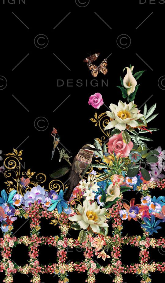 时尚印花华亿平台图片