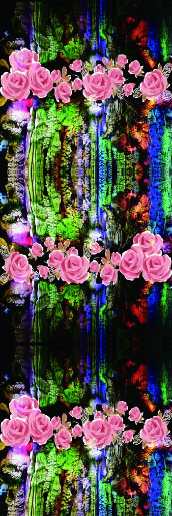 抽象印花华亿平台图片