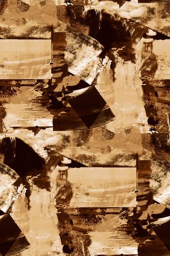 565925-复古 抽象 笔刷纹理 服装 家纺 