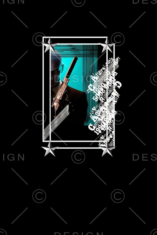 男装印花华亿平台图片