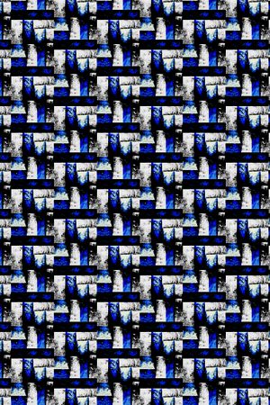 方格印花华亿平台图片