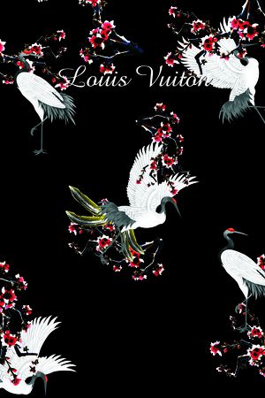 中国风印花华亿平台图片