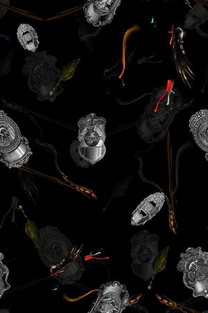 复古印花华亿平台图片