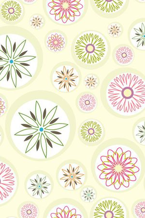 手绘民族风小菱形花印花华亿平台图片