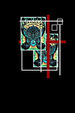 欧美大牌风格印花华亿平台图片