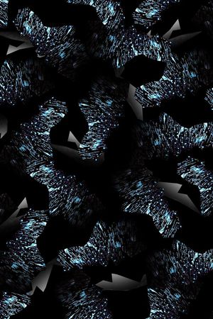 抽象男装图案印花华亿平台图片