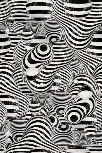 566067-空间几何图形球形4几何图形斑马纹潮