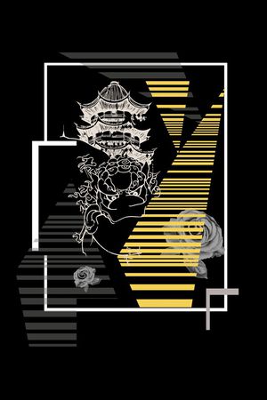 风景印花华亿平台图片