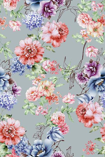 566130-最新原创时尚清新花卉数码华亿平台