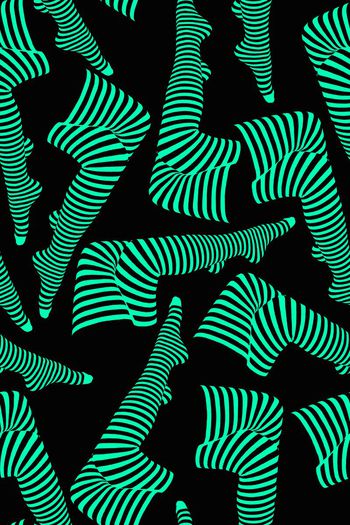 566144-斑马纹几何图形丝袜性感诱惑潮流时尚