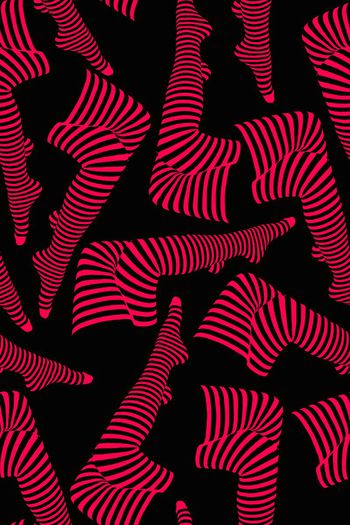 566145-斑马纹几何图形丝袜性感诱惑潮流时尚