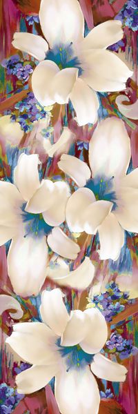 手绘印花华亿平台图片