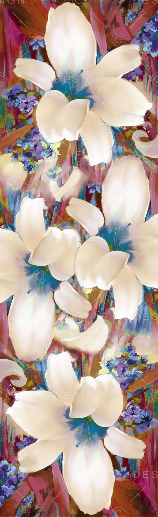 手绘印花华亿平台图片