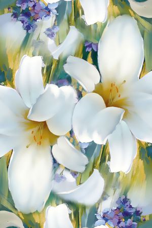 手绘印花华亿平台图片