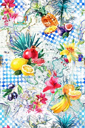 时尚印花华亿平台图片