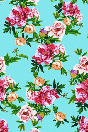 高清大花印花华亿平台图片