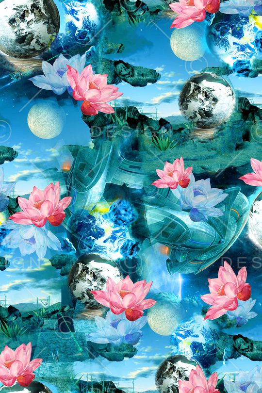 风景印花华亿平台图片