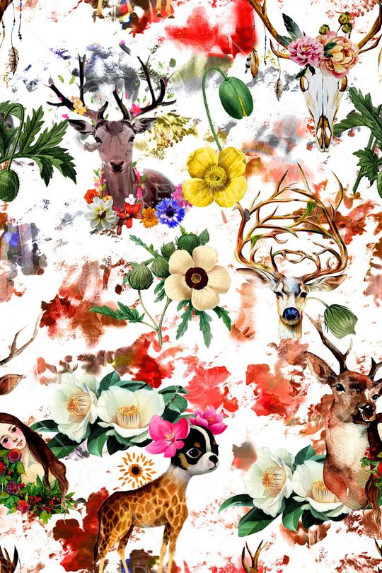 中国风印花华亿平台图片