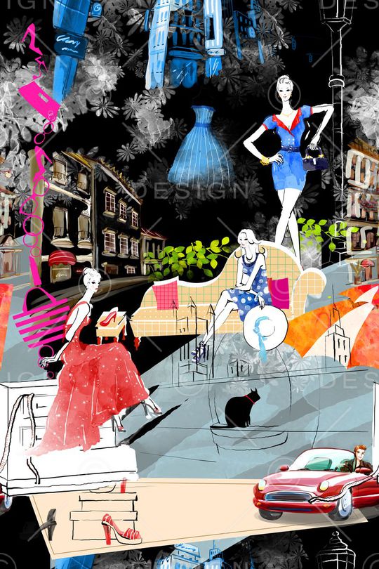 美女印花华亿平台图片