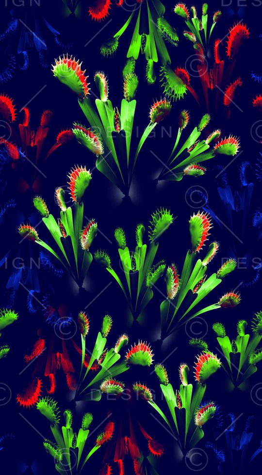 植物花卉印花华亿平台图片