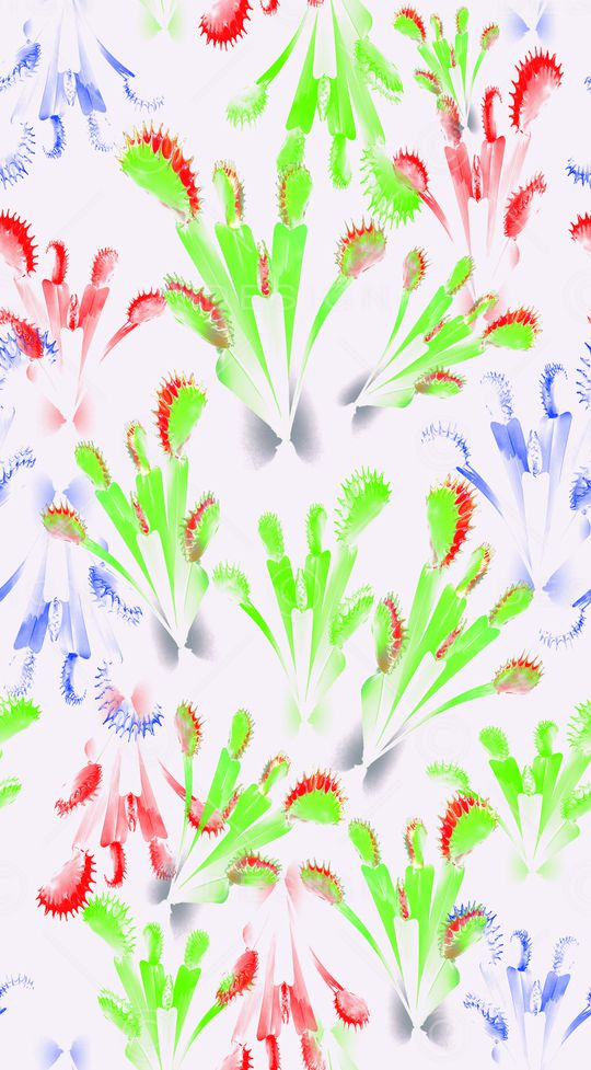 植物花卉印花华亿平台图片