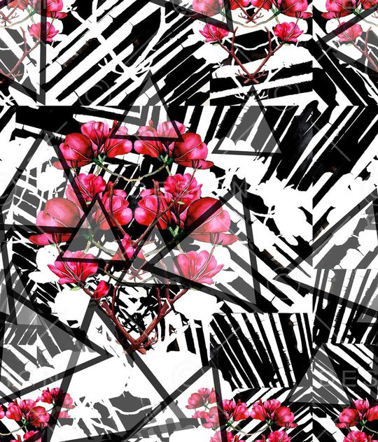 花朵印花华亿平台图片