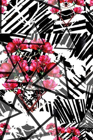 花朵印花华亿平台图片