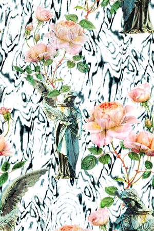 动物纹印花华亿平台图片