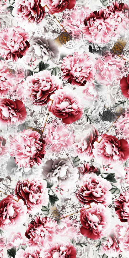 花卉邮票印花华亿平台图片