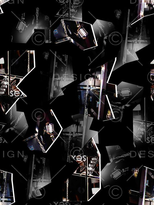 时尚潮流印花华亿平台图片