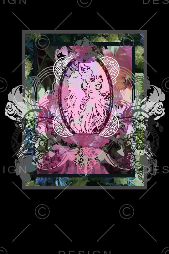 潮流时尚印花华亿平台图片