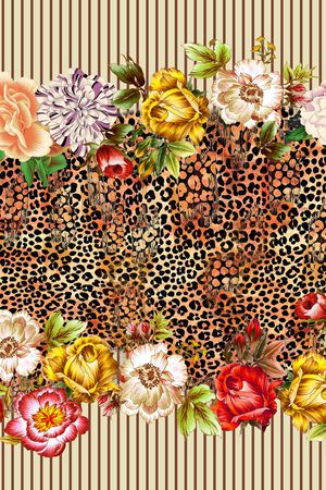 野兽印花华亿平台图片