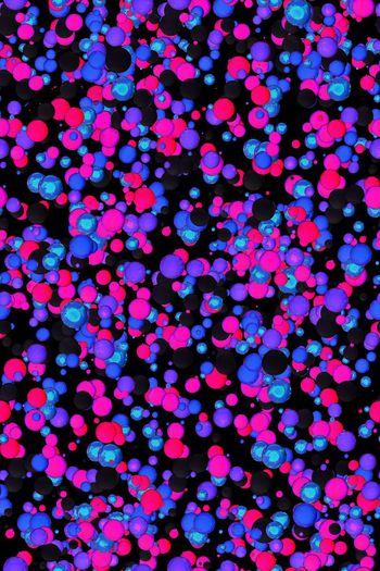 567157-几何图形3d球形圆波点炫彩几何