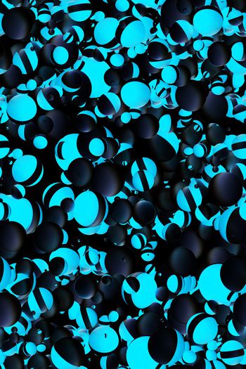 567164-几何图形3d球形圆波点炫彩几何空间