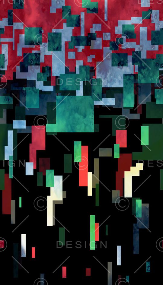 色块印花华亿平台图片