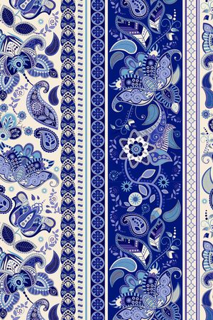 青花印花华亿平台图片