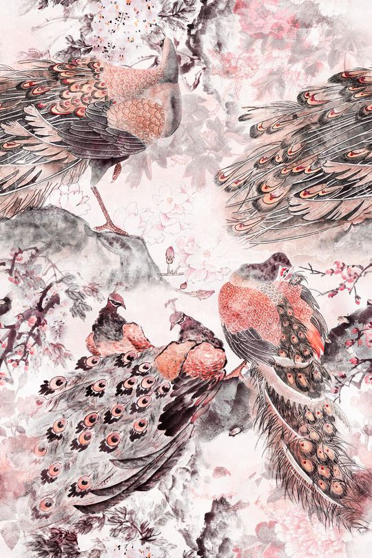 复古肌理印花华亿平台图片