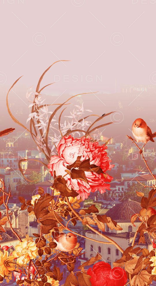 风景定位印花华亿平台图片