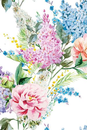 水墨印花华亿平台图片