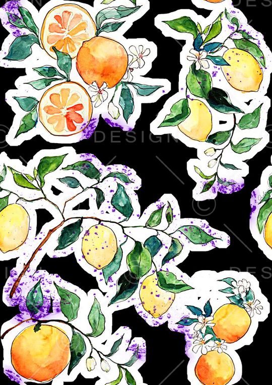 时尚潮流印花华亿平台图片