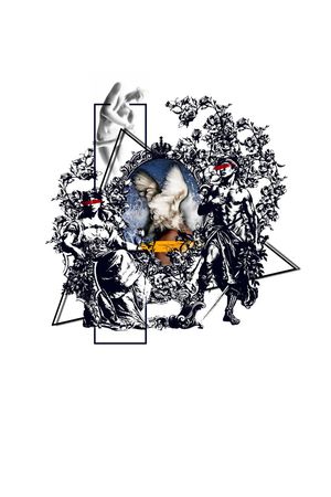 大牌图案印花华亿平台图片