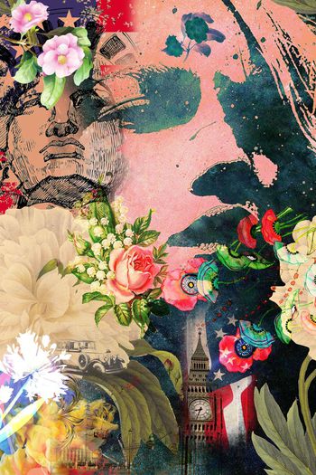 骷髅印花华亿平台图片