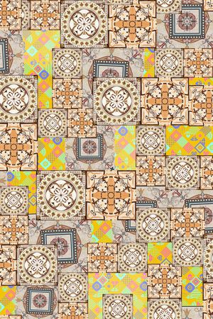 潮流时尚大牌印花华亿平台图片