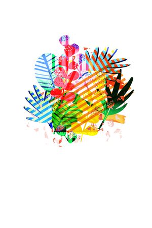 潮流时尚印花华亿平台图片