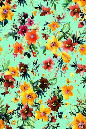 手绘印花华亿平台图片